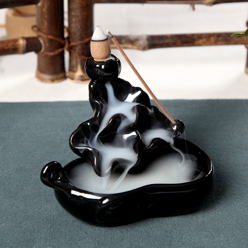 Amazon.com: Ceramic Backflow Incense Holder Porcelain Backflow